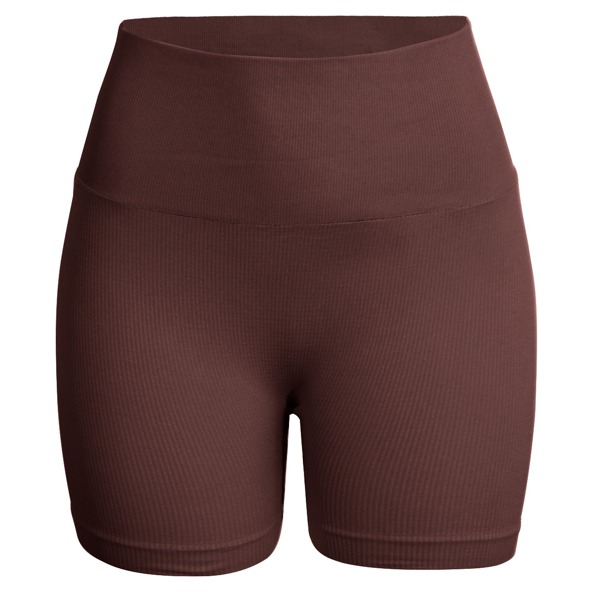Cross-border seamless threaded peach shorts, hip-lifting yoga capri pants, super elastic slimming sports running fitness pants for women pic 11