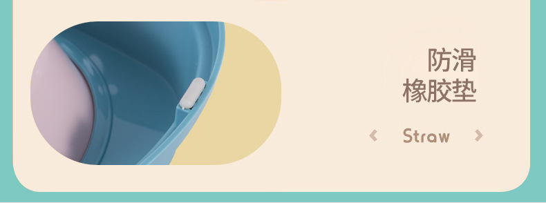 Rongka Pet Cross-border Dog Bowl, Cat Bowl, Pet cat and dog color-blocking food bowl, Double bowl Rice bowl, dog food bowl, cat food bowl, dog and cat food plate pic 6