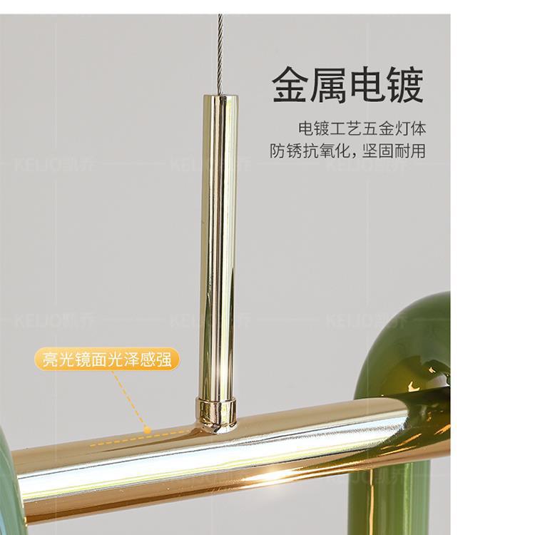 法式北欧客厅吊灯奶油风主灯个性现代简约卧室餐厅设计感详情13