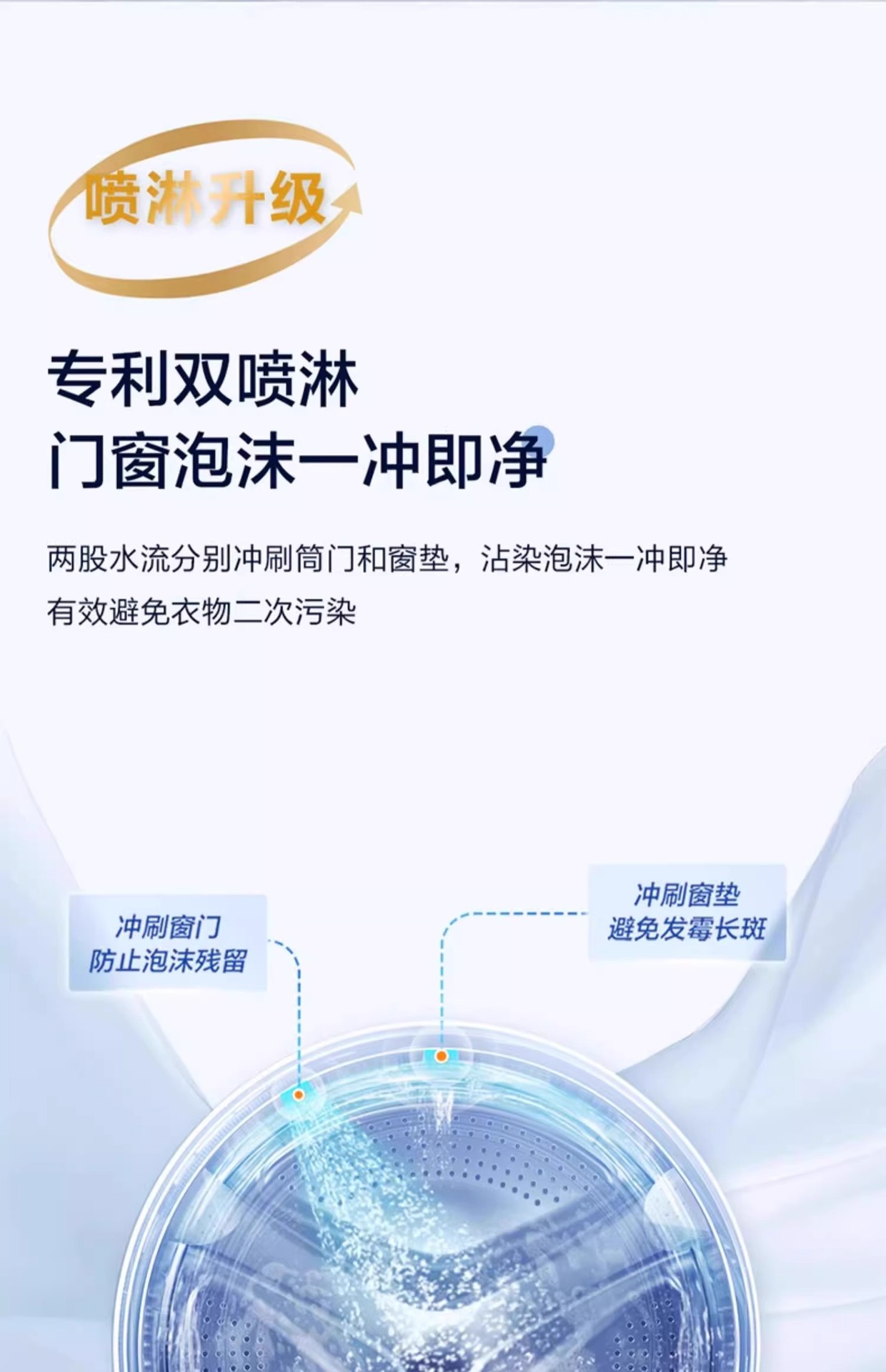 海尓统帅滚筒洗衣机全自动10公斤大容量懒人超薄家用一级能效变频详情21