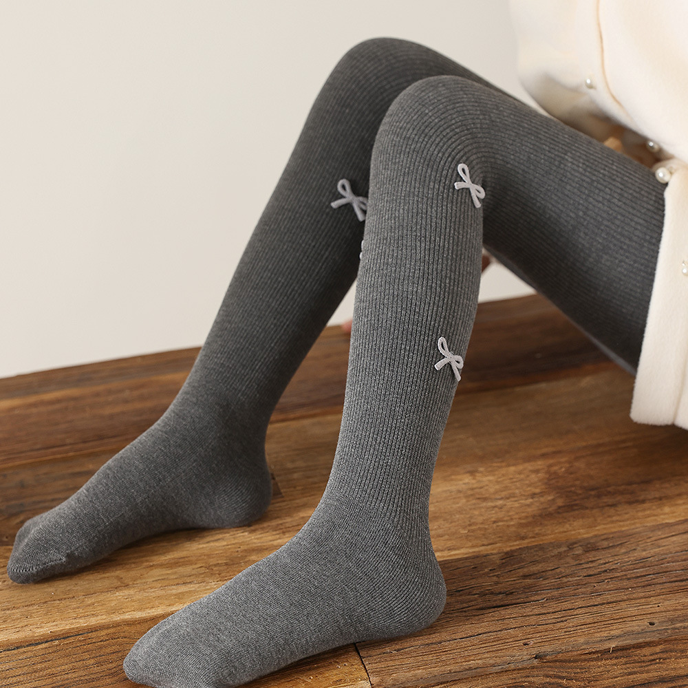 女童打底裤春秋冬薄绒中厚款一体宝宝白色外穿加绒加厚儿童连裤袜详情3