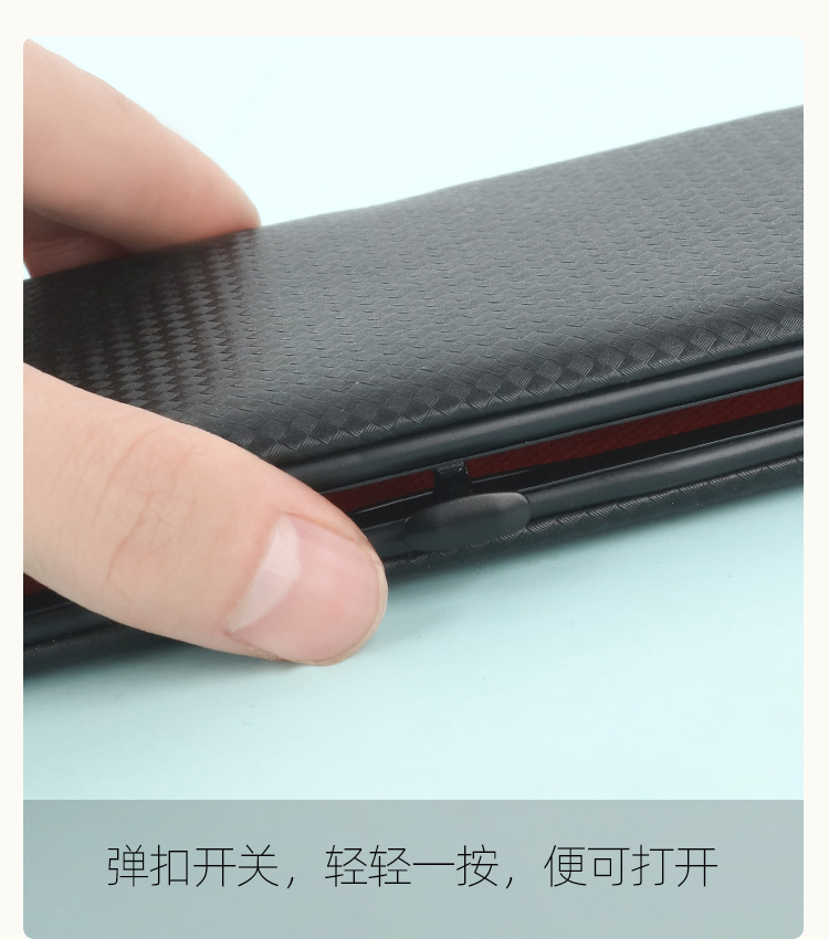 Cross-border black and red 18-piece set of nail clippers, decoration nails, nail clippers set, beauty and nail tools, complete set of nail clippers pic 7