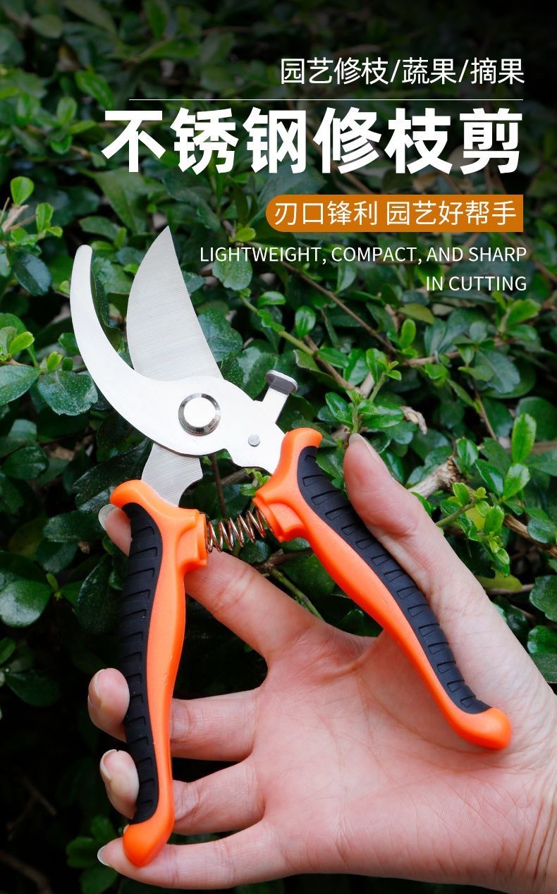 园艺剪修枝剪省力修剪树枝果树园林花卉专用详情2