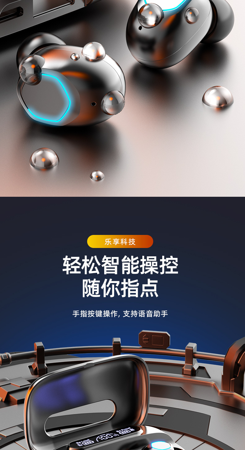 Transfronterizo explosivo tipo de auriculares bluetooth clip no en el oído deportes mini auriculares inalámbricos modelo privado huaqiangbei en stock pic 13