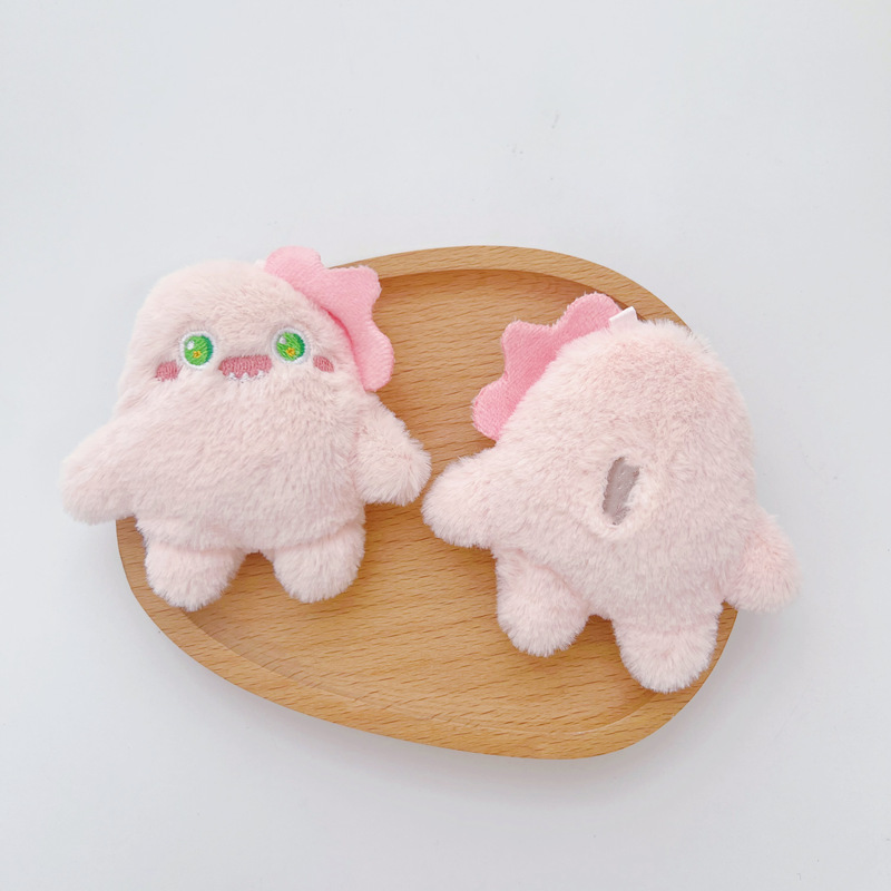 ins可爱卡通毛怪胸针毛绒小怪兽书包钥匙配饰玩偶diy围巾手工辅料详情8