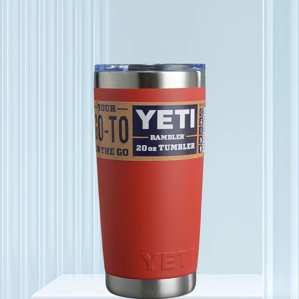 304 stainless steel insulated ice cup, 30oz large-capacity double-layer insulated cup, 20ozYETI car cup strap pic 12