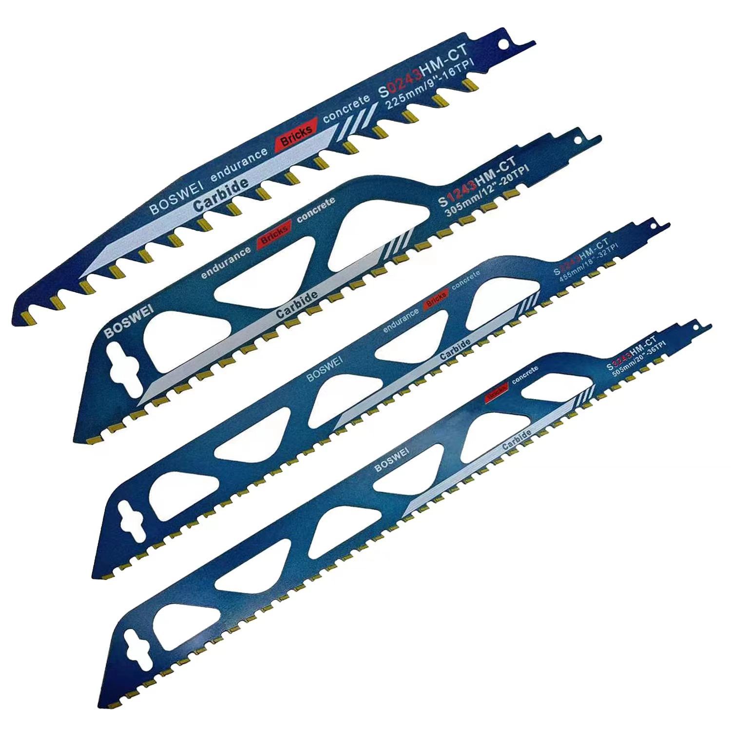 Yiwei reciprocating saw blades for cutting red bricks, porous concrete and lightweight bricks. Direct supply and wholesale from a professional reciprocating saw blade manufacturer pic 11