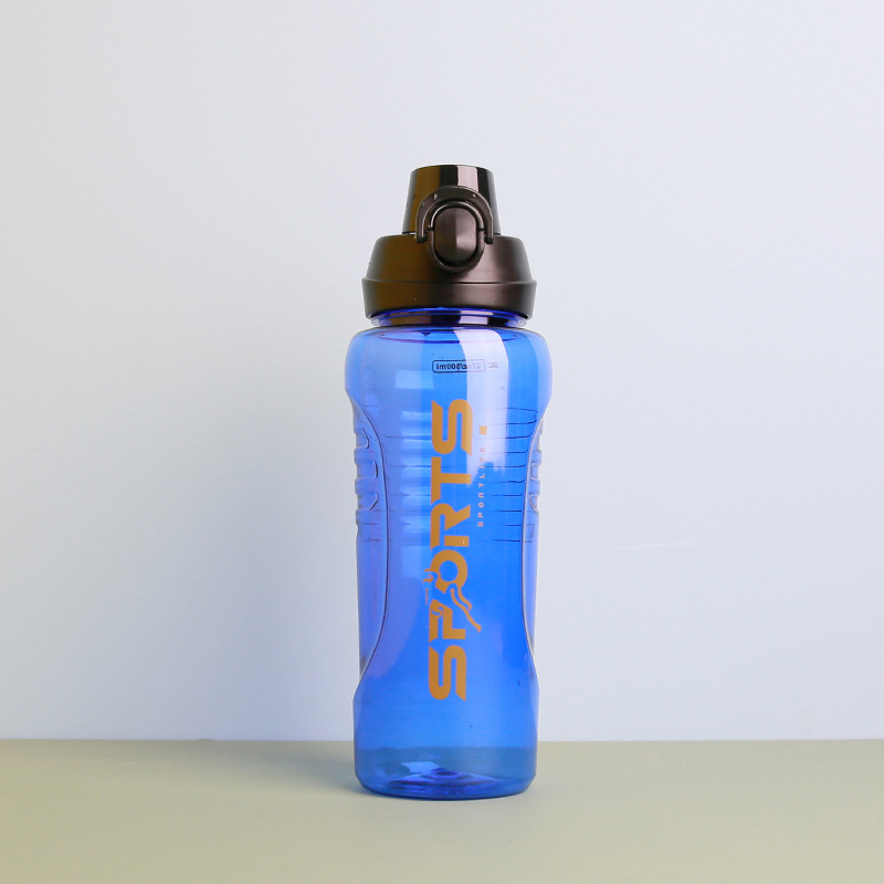 外贸出口亚马逊跨境新品大容量直饮透明塑料水杯户外防摔手提水壶详情7