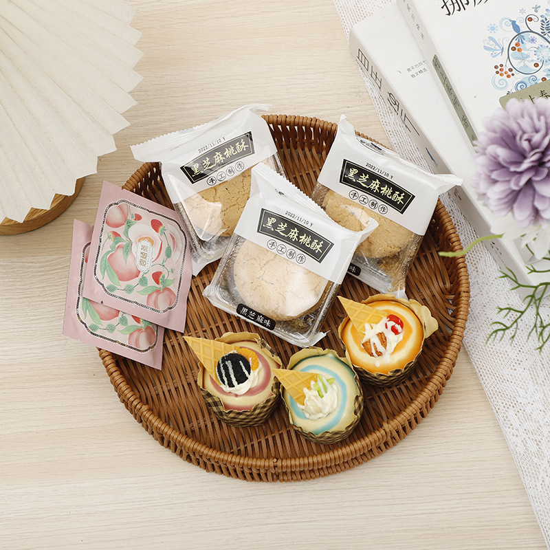 Wicker-like bread basket, reinforced supermarket snack and candy tray basket, living room display woven storage basket, picnic basket pic 4