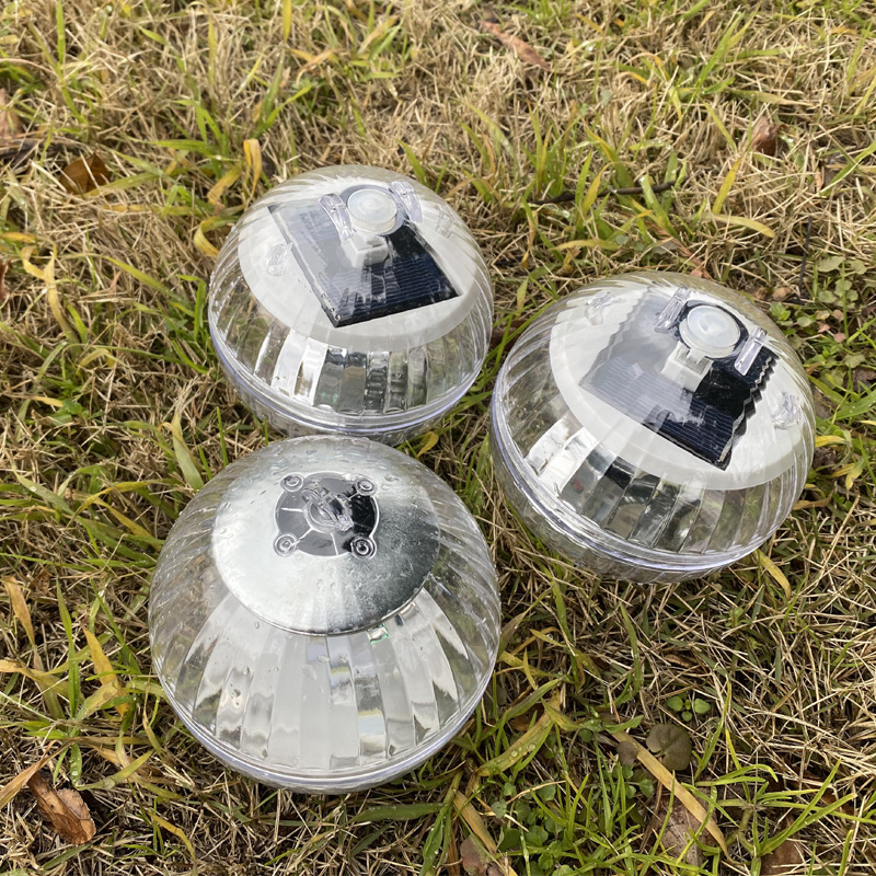 Solar water float lamp, insect-attracting lamp, pool floating lamp, insect-attracting lamp, fishpond ball, colored light, swimming pool, fishpond, fish feeding pic 6