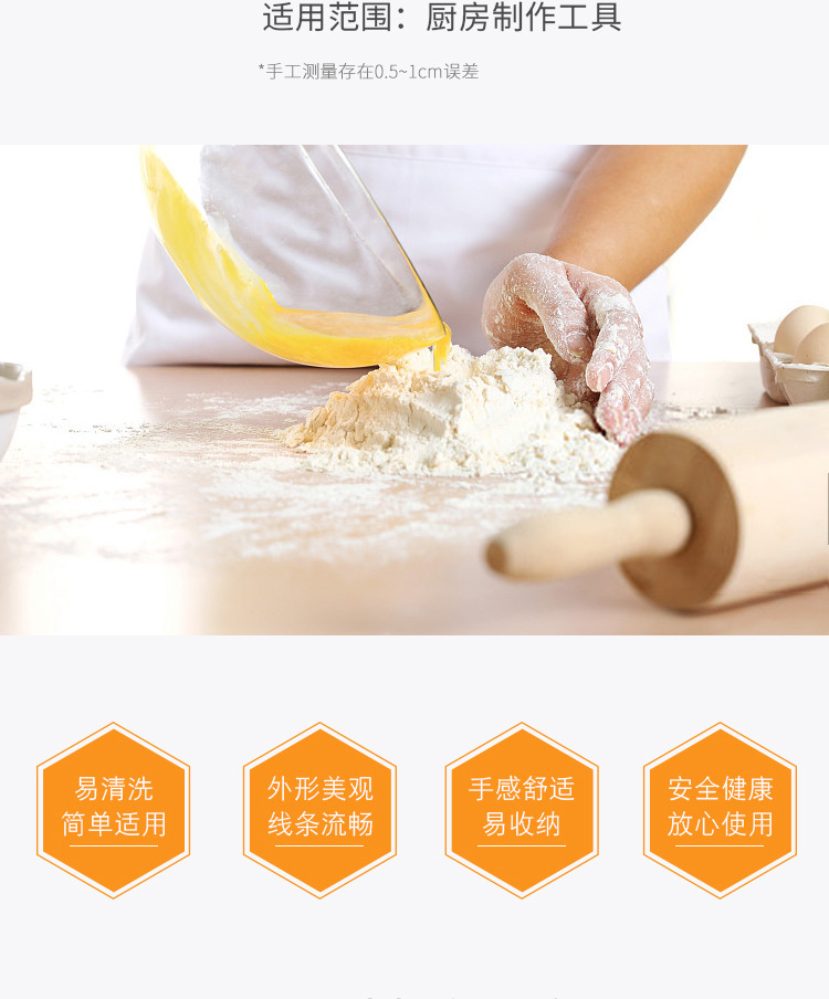 In-stock stainless steel manual egg beater, dough mixer, egg stirrer, baking tool, milk bubbler pic 2