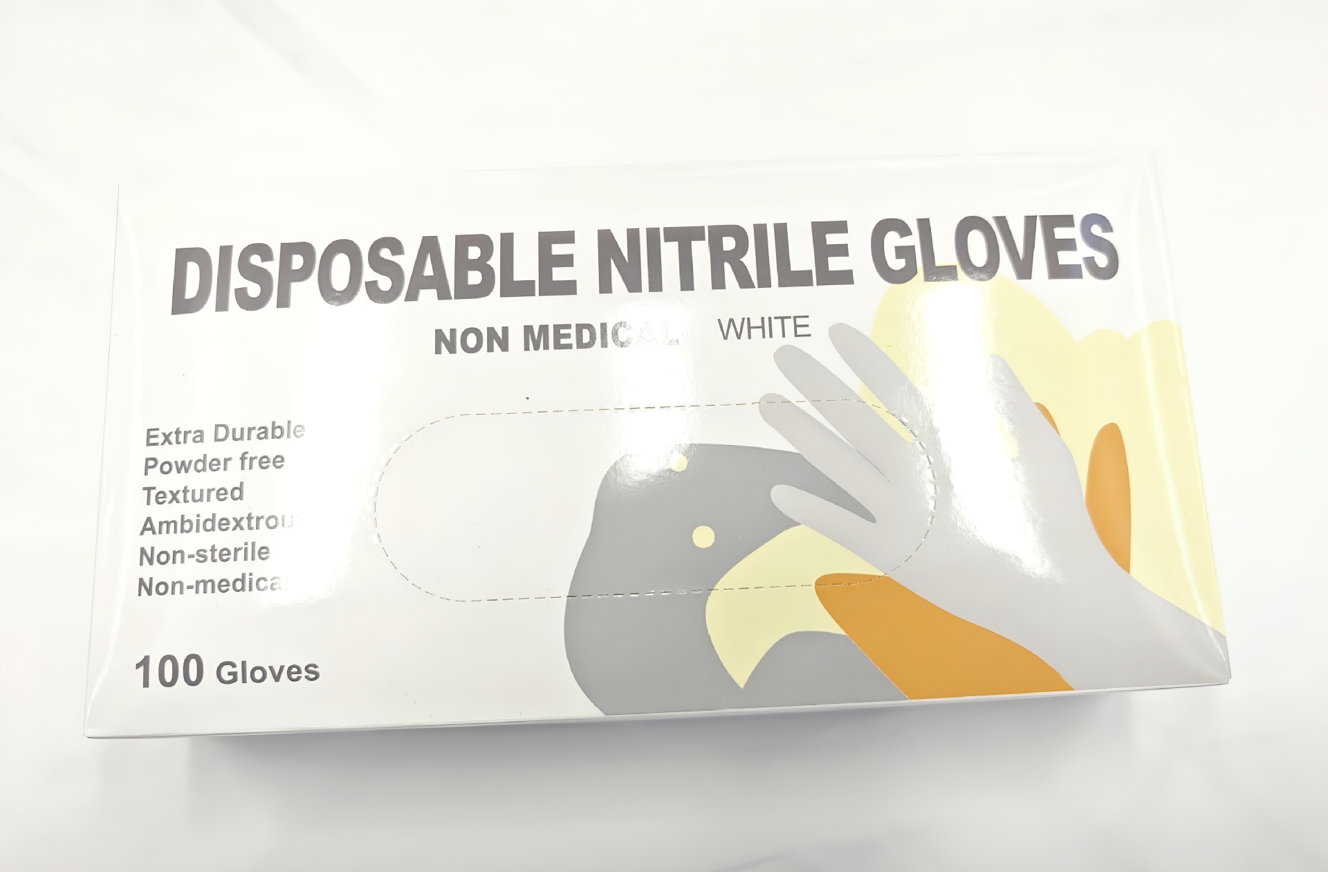 Nitrile gloves加厚防油防水清洁丁晴一次性家用日用高弹丁腈手套详情11