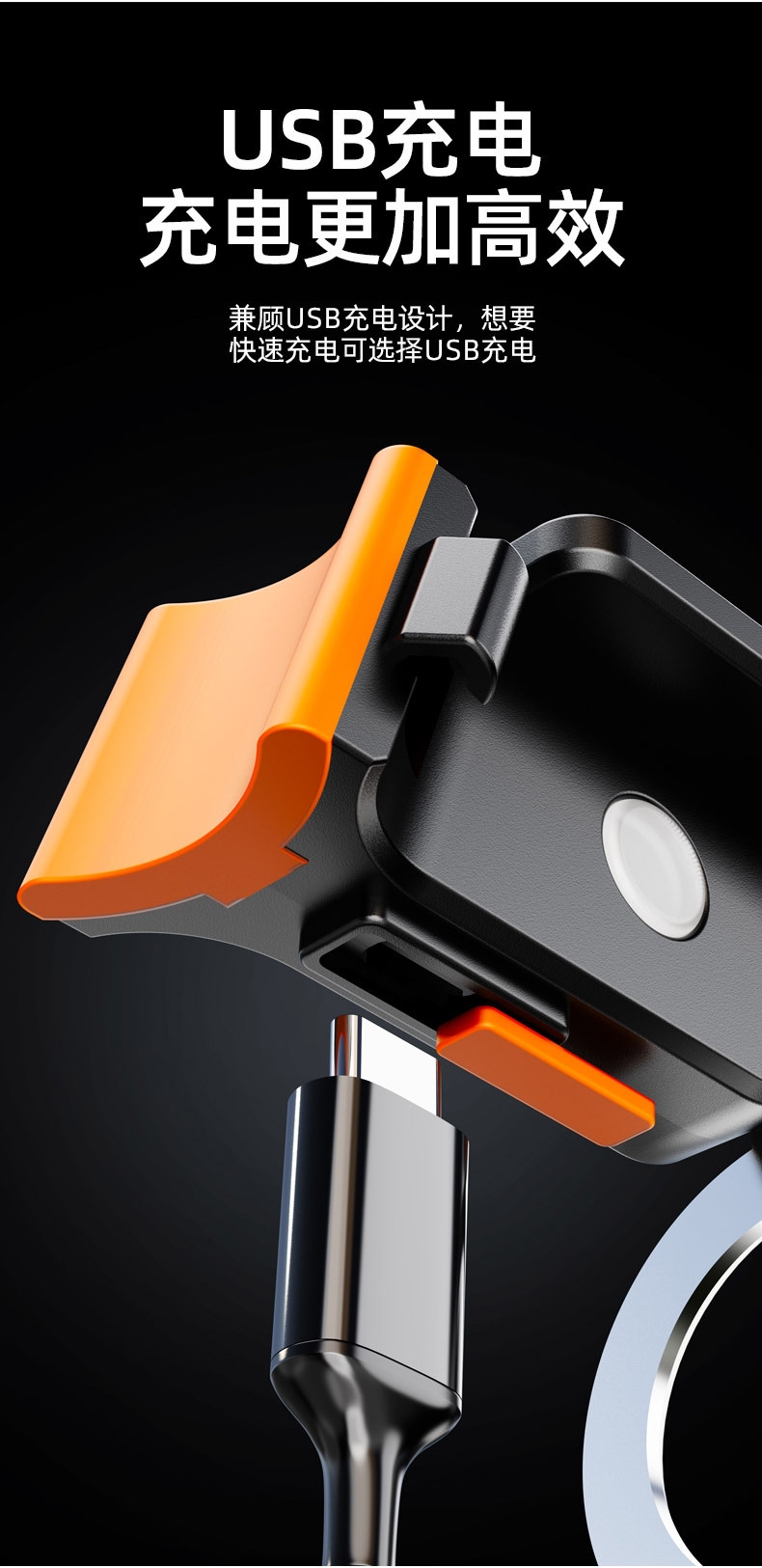 Bicycle lights, solar heart-shaped taillights, creative high-brightness bicycle night riding lights, mountain bike warning lights pic 10