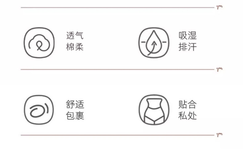 A类纯棉女士内裤大码加宽加长底档7A纯棉抑菌200斤可穿舒适内裤女详情4