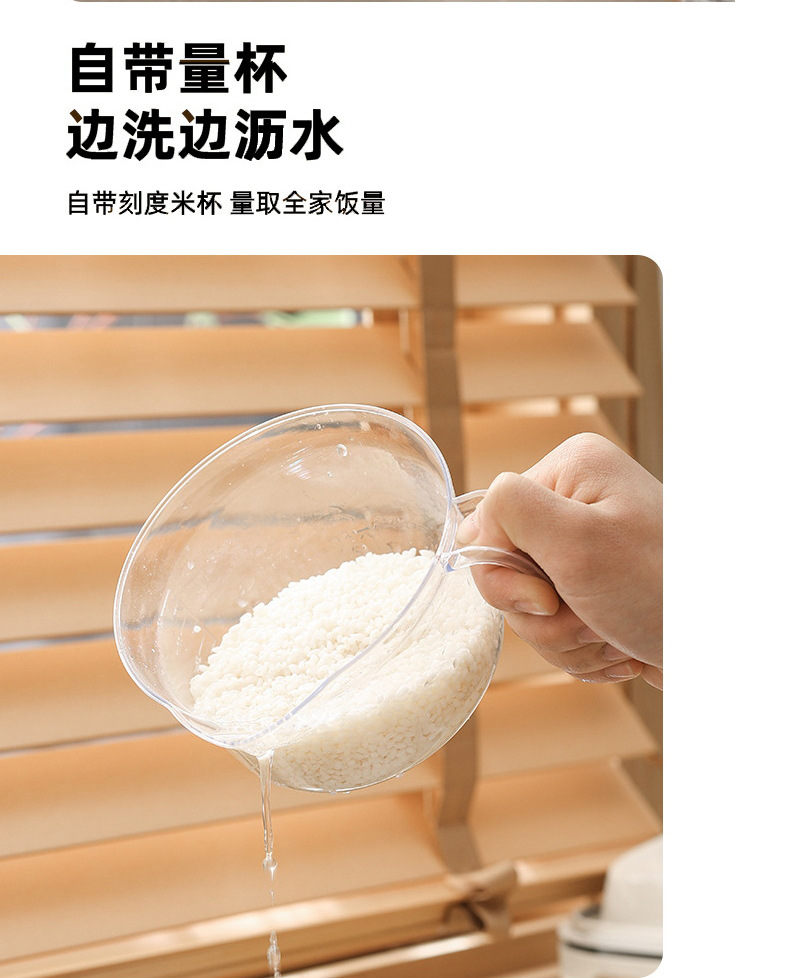 Press type quantitative rice bucket, 10 jin moisture-proof and insect-proof sealed coarse grain jar, household kitchen rice storage and storage bucket wholesale pic 15