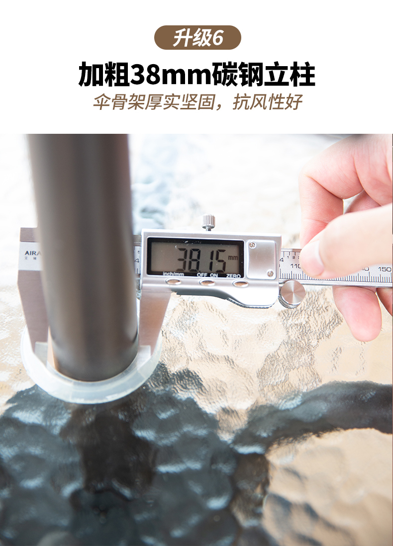 3MLE茅草伞户外遮阳伞庭院伞中柱伞室外摆摊太阳伞露营草棚稻详情31