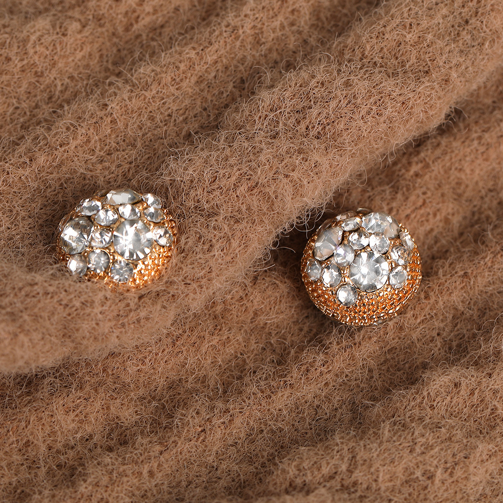 超闪双面无耳洞耳夹无痛吸力强磁铁耳环女耳饰冷淡风轻奢小众耳饰详情7