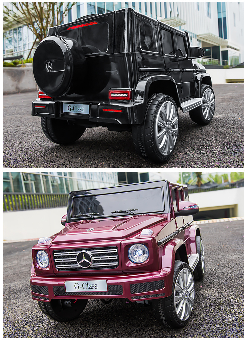 奔驰大g儿童电动车四轮汽车带遥控越野宝宝玩具车可坐人小孩新款详情26