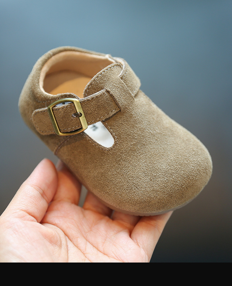女童单鞋秋季新款儿童勃肯鞋软底婴儿学步鞋女宝宝豆豆鞋小童鞋子详情16