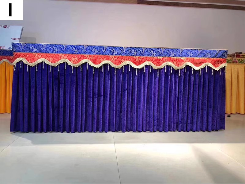 Temple and Buddhist hall tablecloths, table skirts, aprons, altar table covers, embroidered offering table covers, rectangular professional table skirts pic 10