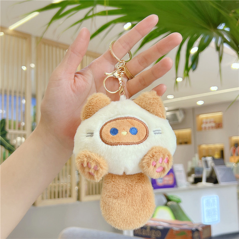 Zizi Jiao Chao Cool and Cute Casual Cat series plush toys BIBI Jiao Miao Mi Planet pendant for student schoolbags and bags pic 7