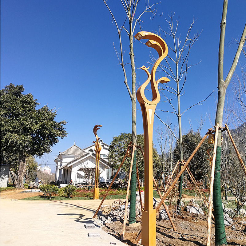 Chinese lanterns, outdoor road lighting lamps, magnolia lanterns, street lamps, municipal engineering, streets, squares, residential areas, parks and landscape lamps pic 2