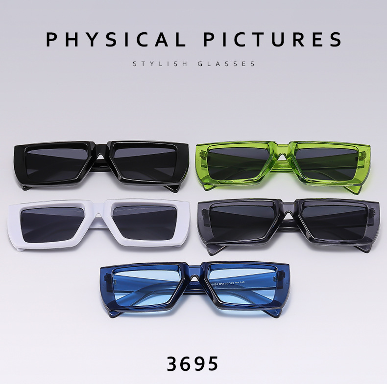 P家欧美ins潮流网红同款板材墨镜 25款嘻哈街头摆拍太阳镜潮太阳眼镜详情8