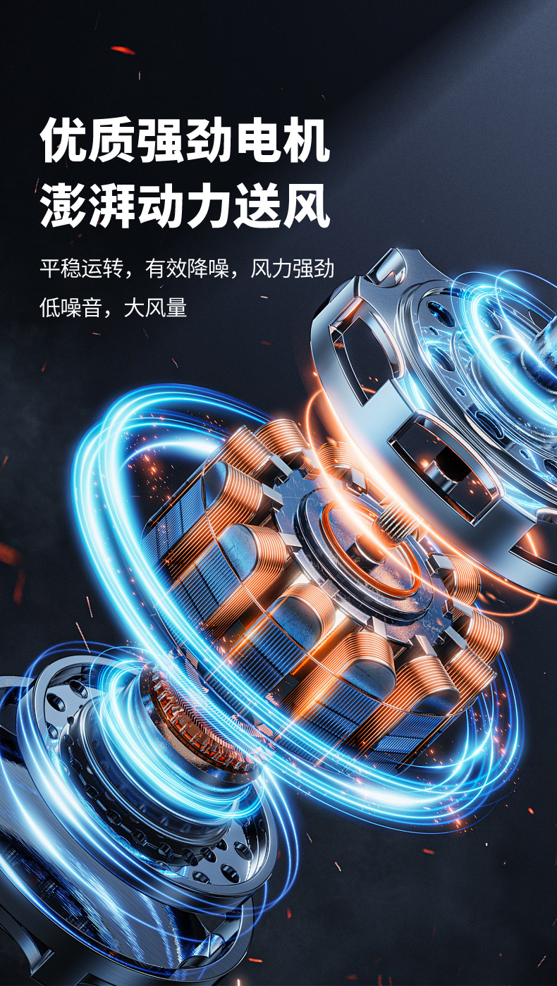 骆驼电风扇落地扇家用宿舍遥控台立式升降扇学生静音落地批发包邮详情7