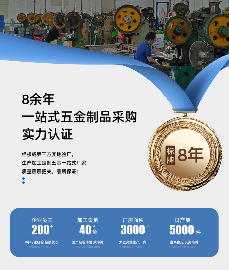 不锈钢拉手双开门木门明装拉手防盗门厨房门柜门把手批发圆管拉手详情1