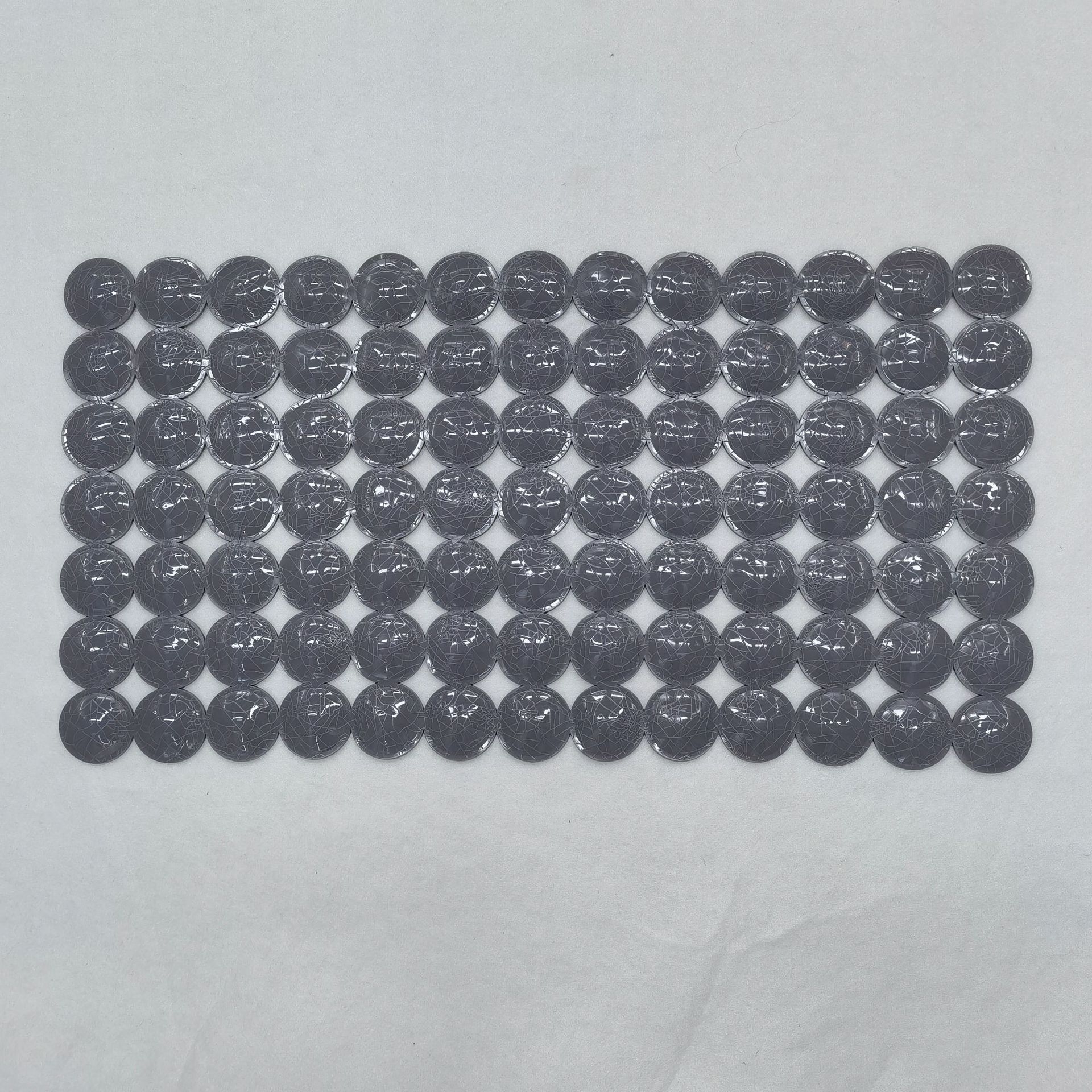 防水浴室垫YX实色新款大圆饼PVC塑料洗澡垫按摩防滑垫吸盘卫浴脚详情8