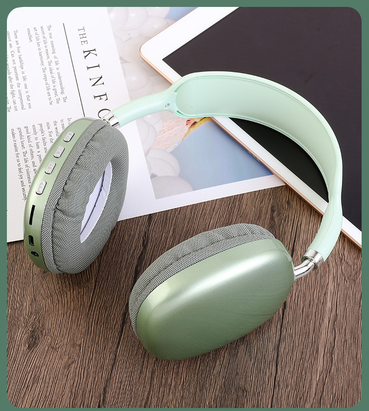 跨境新爆款P9AirMax蓝牙耳机头戴式手机无线游戏礼品耳麦代发批发详情16