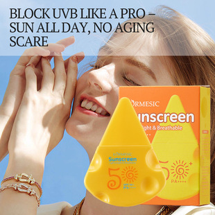 全英文防*晒霜批发Sunscreen Cream 高倍防*晒SFP100++++详情5