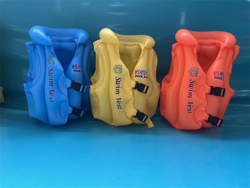 儿童ABC充气玩具游泳衣水上游泳背心泳圈浮力衣戏水装备充气式详情16