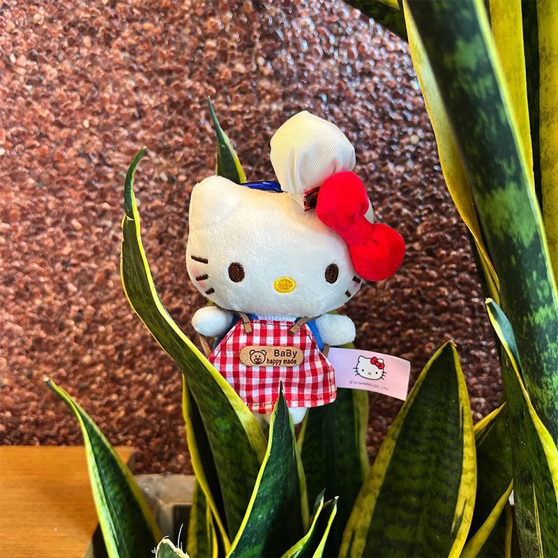 kitty Apple shoulder bag, kt doll, Girls' backpack Pendant, hanging accessory, Bag gift, keychain, best friend, plush toy pendant, water cup pendant, figurine pic 7