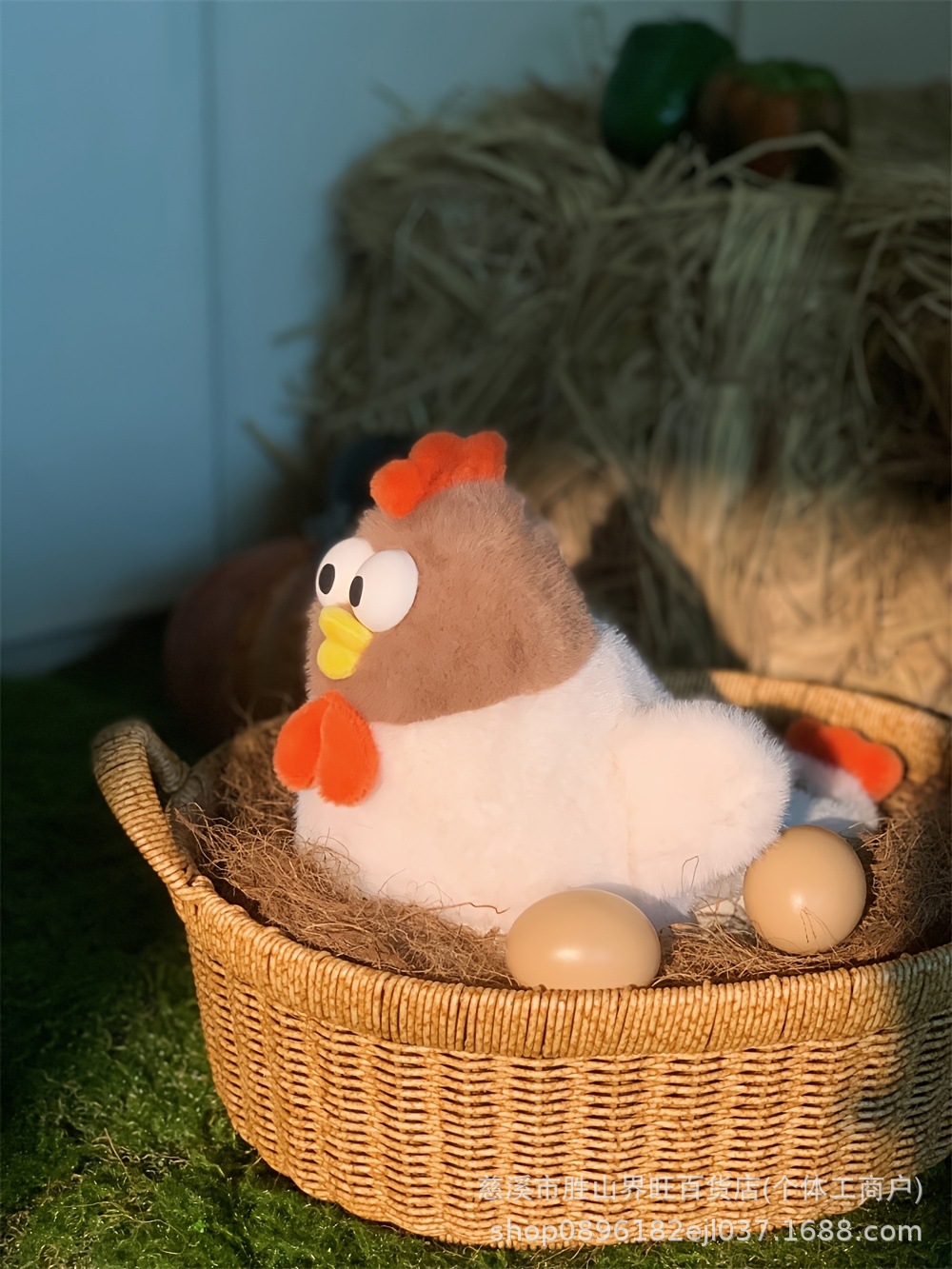 爆款大公鸡棉拖鞋冬季卡通可爱男童女童保暖防滑居家小孩毛绒拖鞋详情7