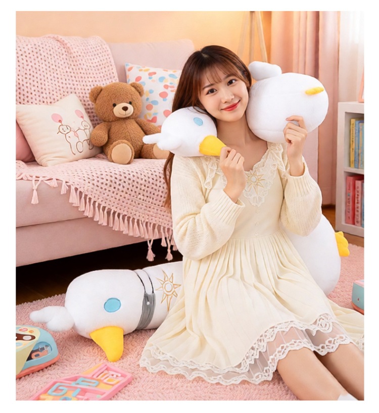 卡通大白鹅毛绒玩具AI玩具哭哭马星星人可爱软萌玩偶 plush玩具详情14