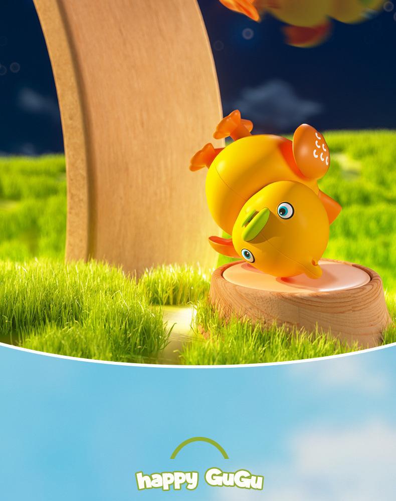 咕咕鸟充电益智智能AI对话变色声控感应儿童玩具手表学说话吹口哨详情16