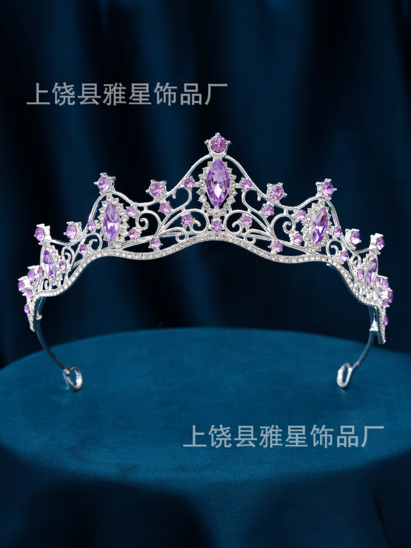 Cross-border venta caliente novia corona tocados accesorios de novia aros de pelo princesa etapa de cumpleaños corona de lujo strass accesorios de pelo pic 13