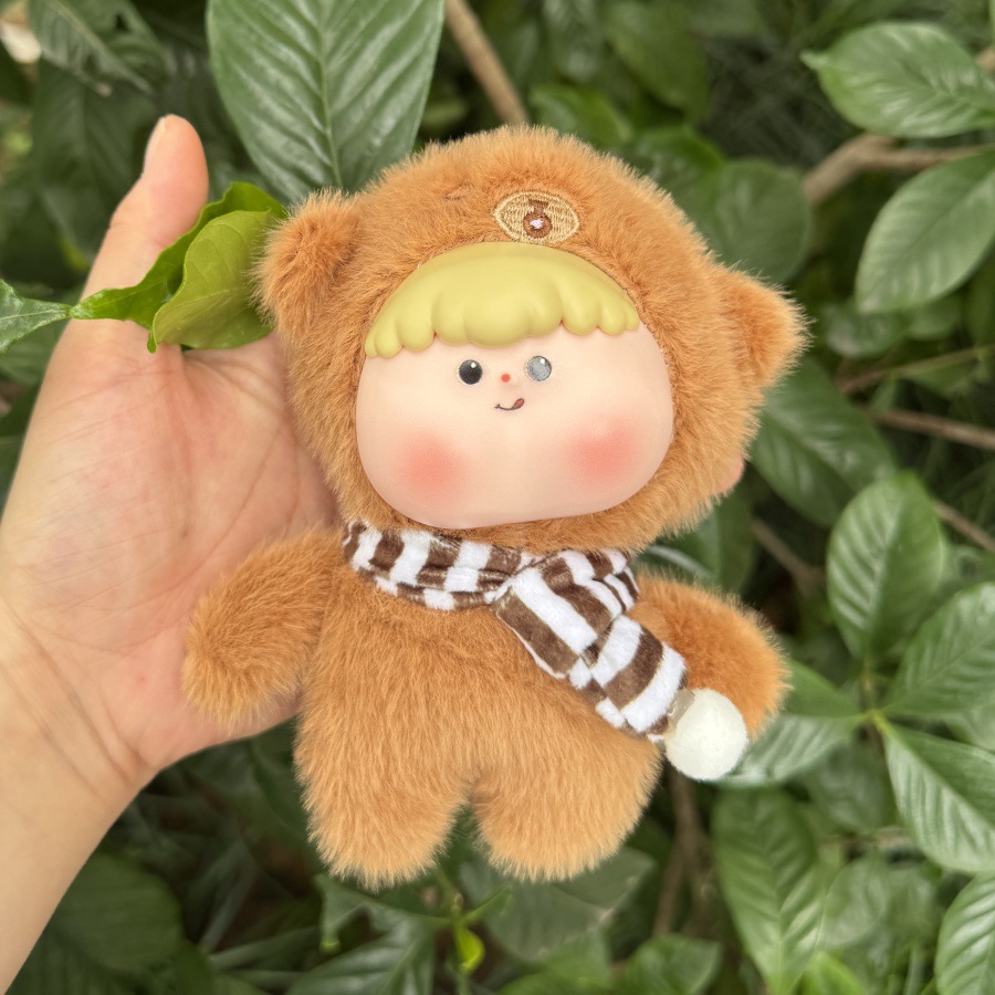 新款超可爱搪胶水果崽崽萌宠毛绒玩偶公仔挂件包包钥匙扣挂饰批发详情46