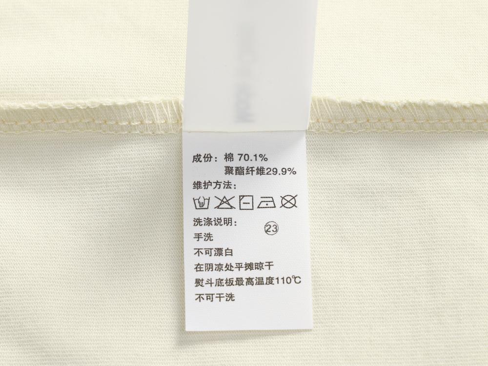白色短款大U领女式T恤夏季长袖打底衫无袖短袖详情22