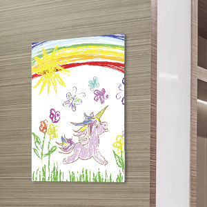 Acrylic flat sticker signboards, self-adhesive wall reminder cards without drilling, transparent advertising information display boards, manufacturer, company, corridor notice pasting booths, store wall description signs, office area prompt display supports pic 5