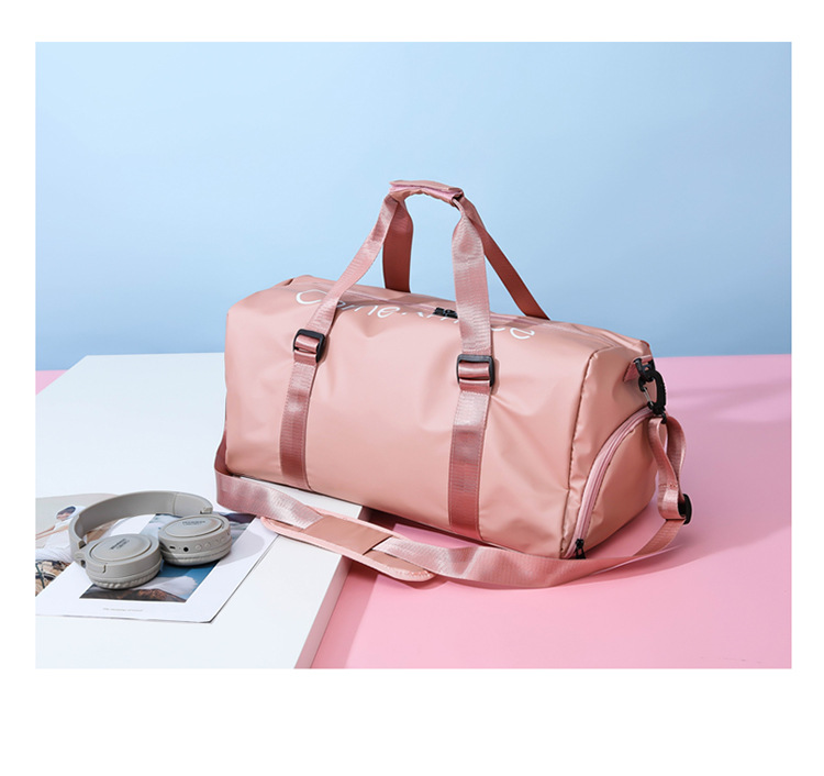 可套拉杆大容量手提旅行包通用干湿分离运动健身收纳包出差行李包详情14