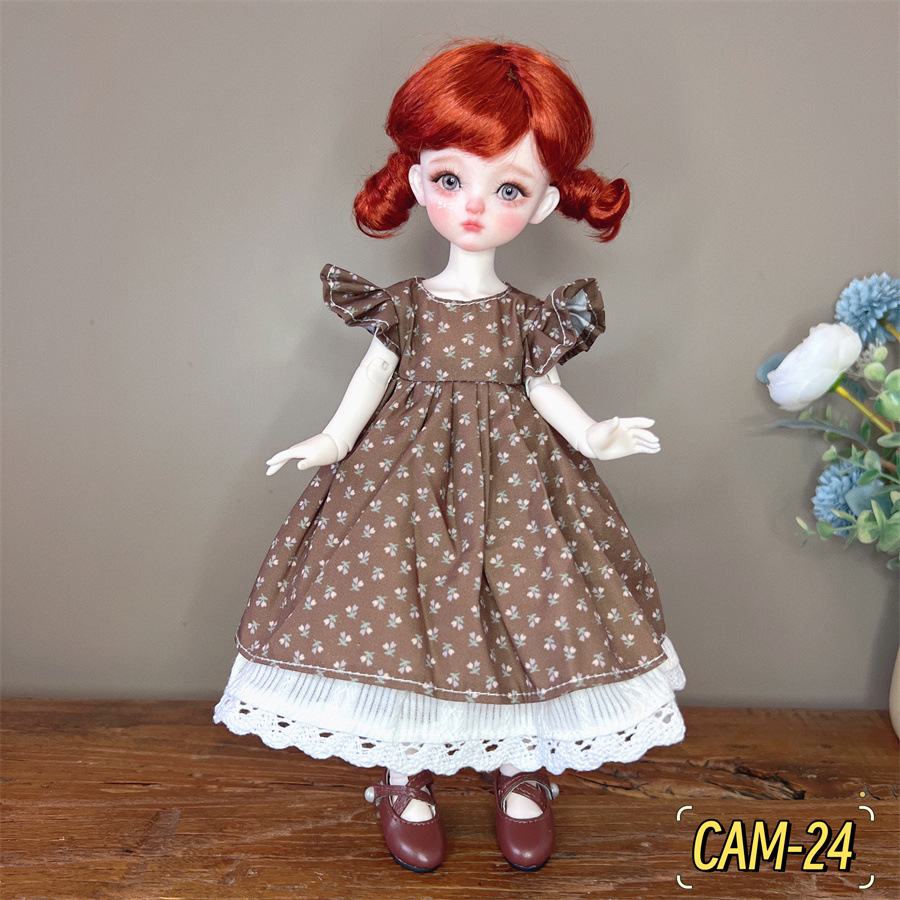 6分BJD玩偶换装衣服30厘米洋娃娃衣服森系可爱卡通洛丽塔裙子详情23