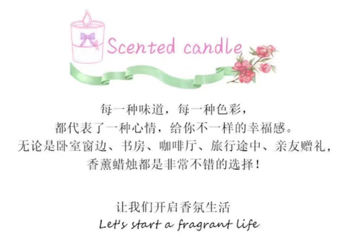 Cross-border soy wax dried flower scented candle? Wedding souvenirs, birthday gifts, floral fragrances, scented candles pic 23