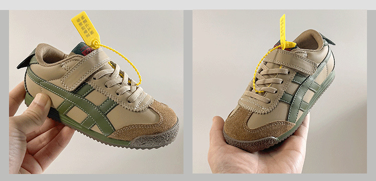 软皮阿甘鞋儿童2024新款春秋季运动鞋男童鞋子板鞋女童小白鞋潮牌详情1