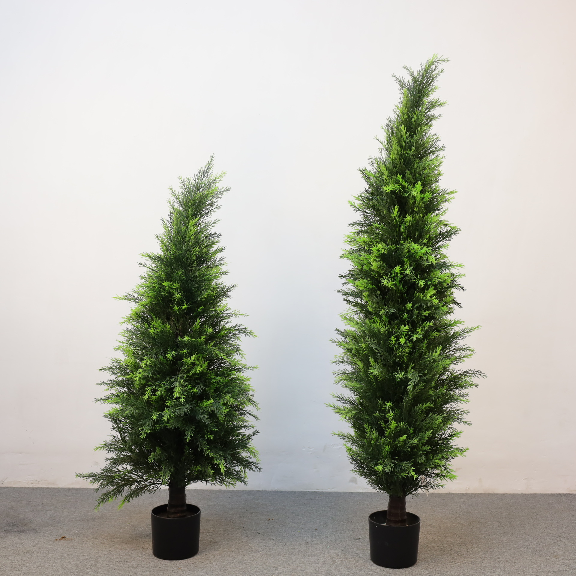 仿真松柏树圣诞树盆栽室内外装饰绿植假树摆件宠物园艺盆景造景详情3