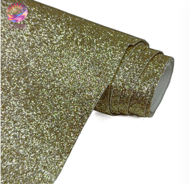 格利特PU皮革金葱闪粉反光面料珠光地毯箱包鞋材手机壳女装连衣裙时尚材质详情16