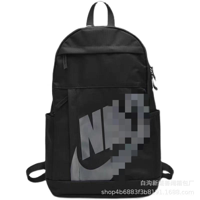 潮牌字母双肩包大容量学生书包百搭多层电脑包情侣运动双肩包半标详情4