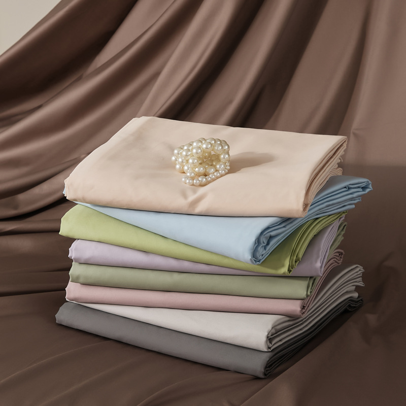 Single-piece quilt cover, pure cotton long-staple cotton bed sheet, bed cap, oversized quilt cover, skin-friendly single and double solid color bedding pic 25