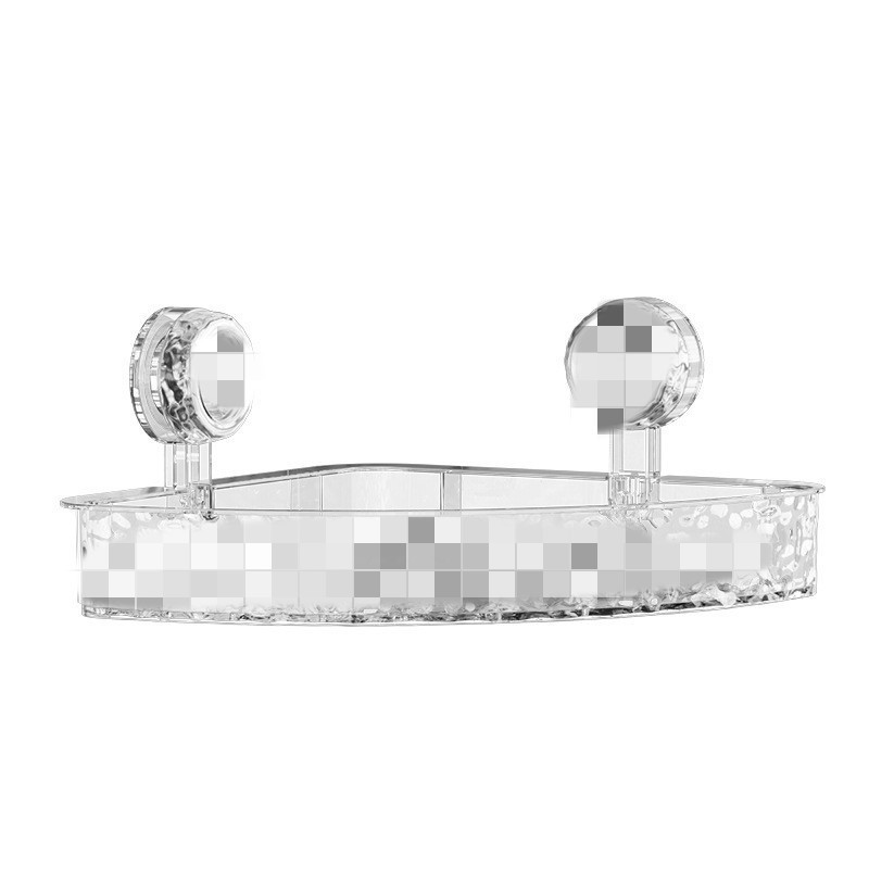 Butterfly suction cup non-perforating soap box with sponge double-layer soap for draining and storage pic 1